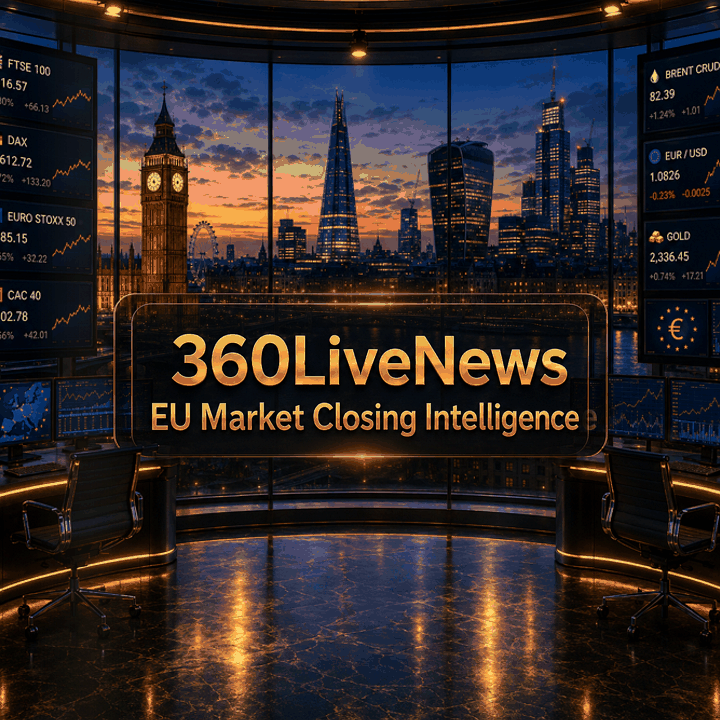 Europe closes mixed as oil spikes, crypto slides and rate-sensitive assets come under pressure