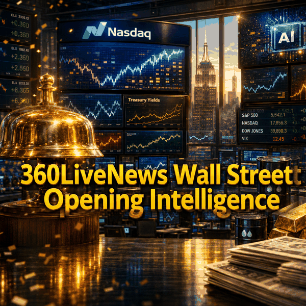 Wall Street Opens Mixed as Energy, Gold and Banks Outperform While Chips, Crypto and Small Caps Slide