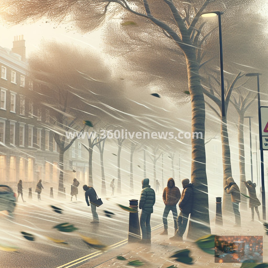 UK Met Office issues yellow warnings for strong winds across northern regions ahead of cold front