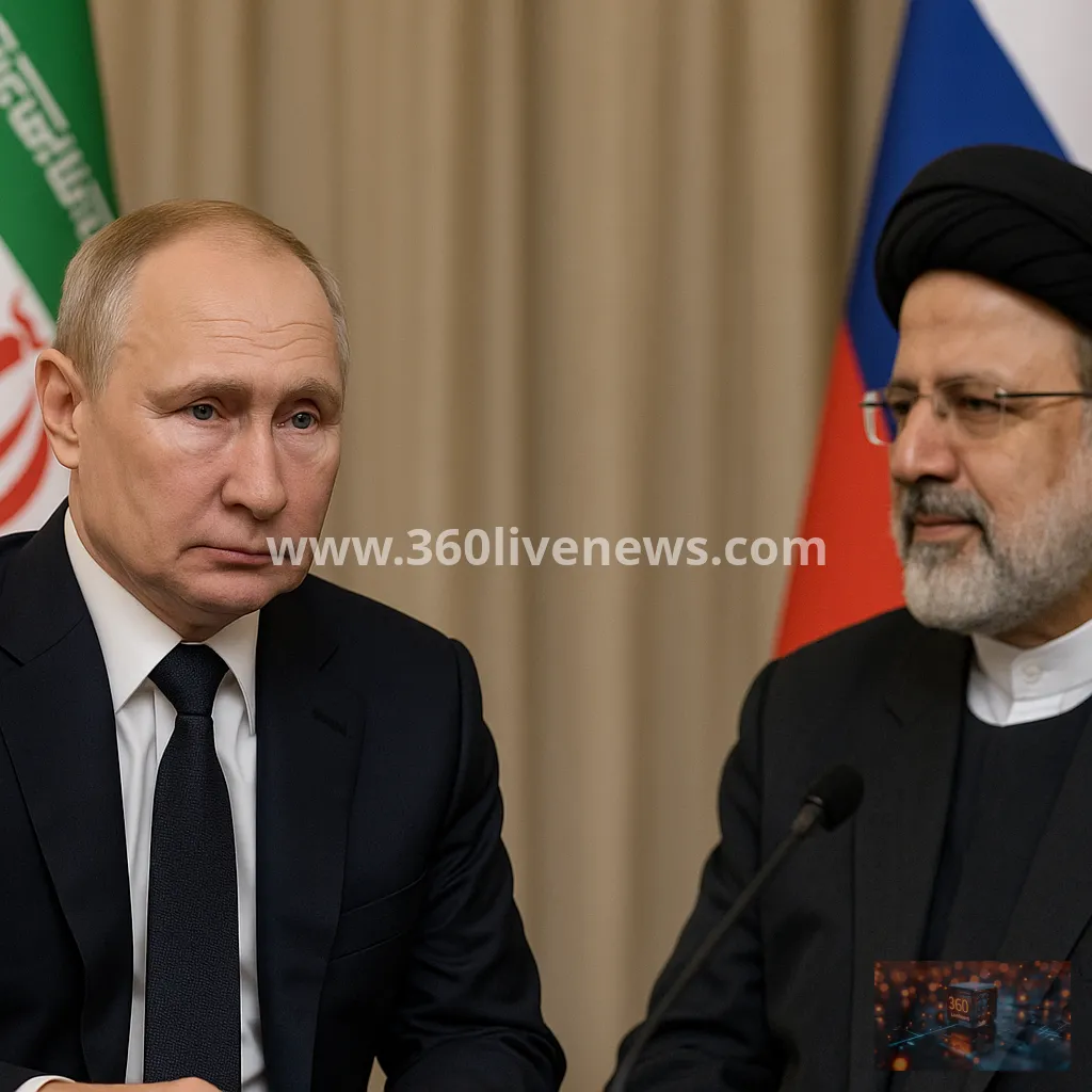 Putin offers help to end Iran-US war as Pezeshkian says talks continue in Turkmenistan