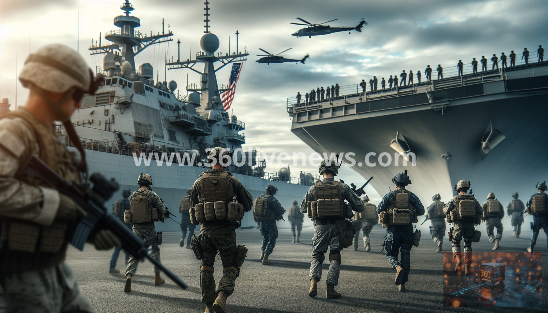 Trump Orders Deployment of 5,000 Marines to Strait of Hormuz Amid Rising Tensions with Iran