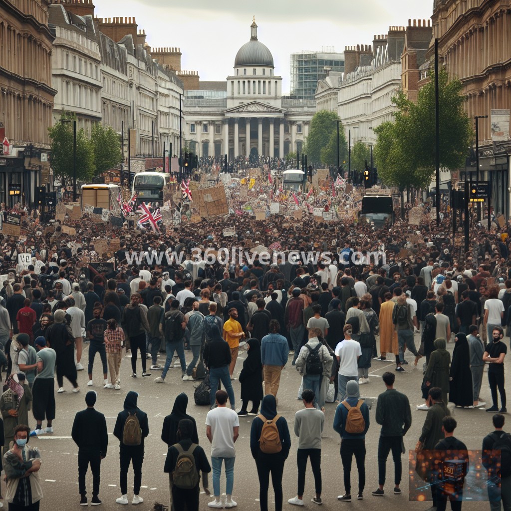 Al Quds Day demonstration in London draws 12,000 participants amid heightened tensions and significant police presence