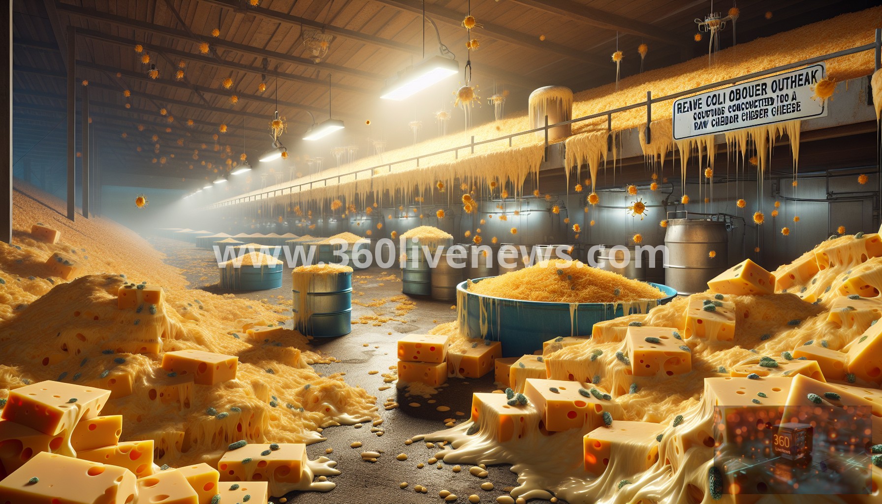 E. coli outbreak linked to Raw Farm's cheddar cheese sickens nine people in three states