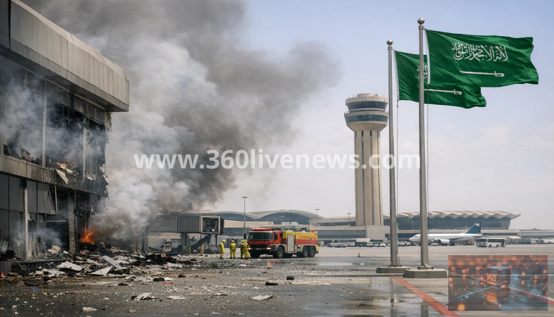 Riyadh airport hit again as one killed and 11 injured in fresh attack