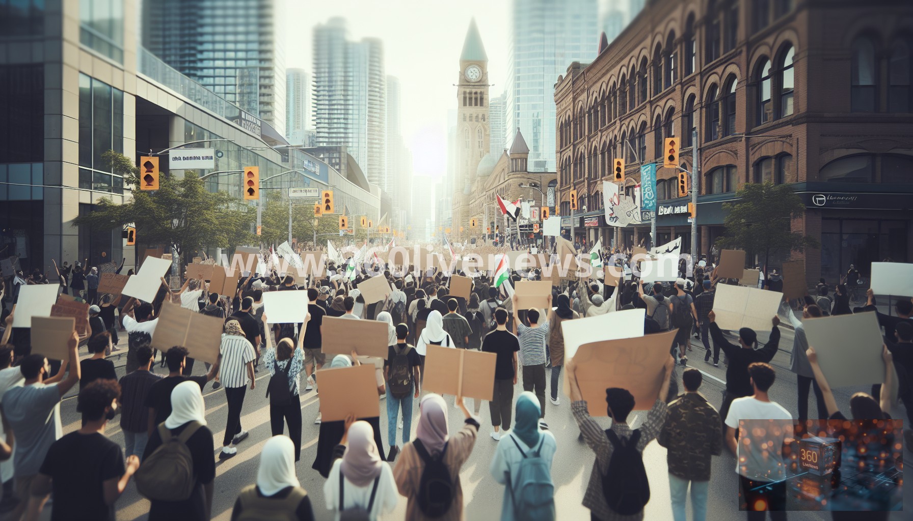 Protests in Toronto and Washington D.C. Oppose US-Israeli Military Actions in Iran and Lebanon on Al-Quds Day