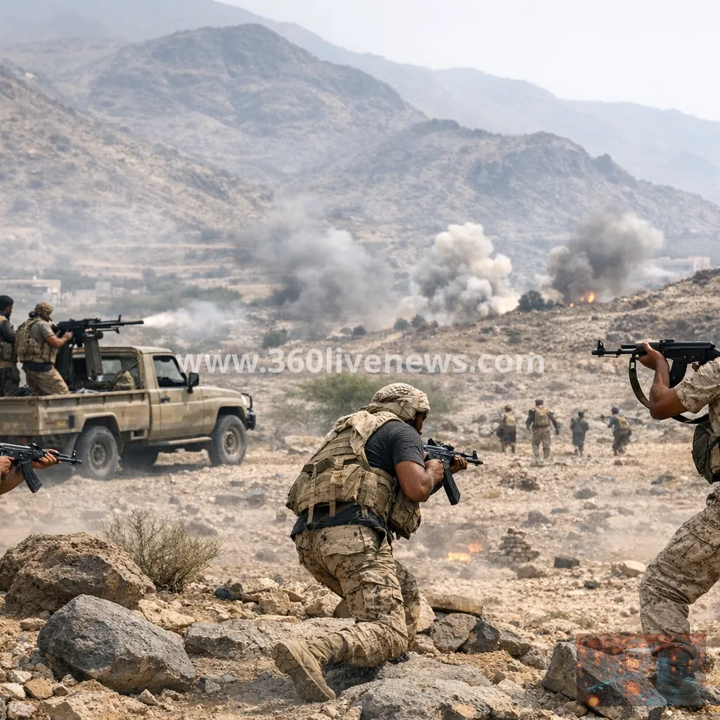 Yemeni government forces launch offensive to retake strategic al-Waziiya district in Taiz