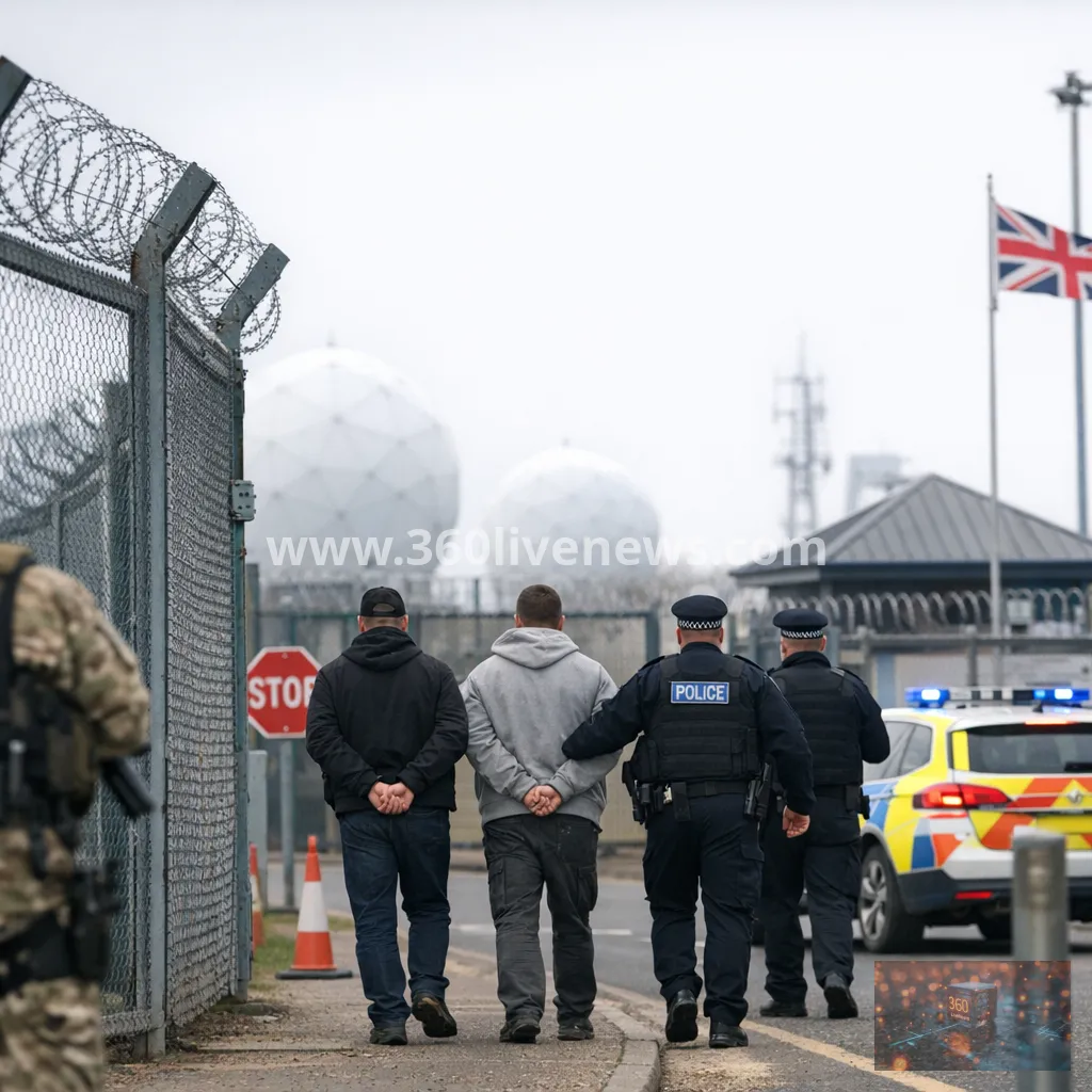 Two Latvian men arrested at RAF Molesworth as counterterrorism probe continues