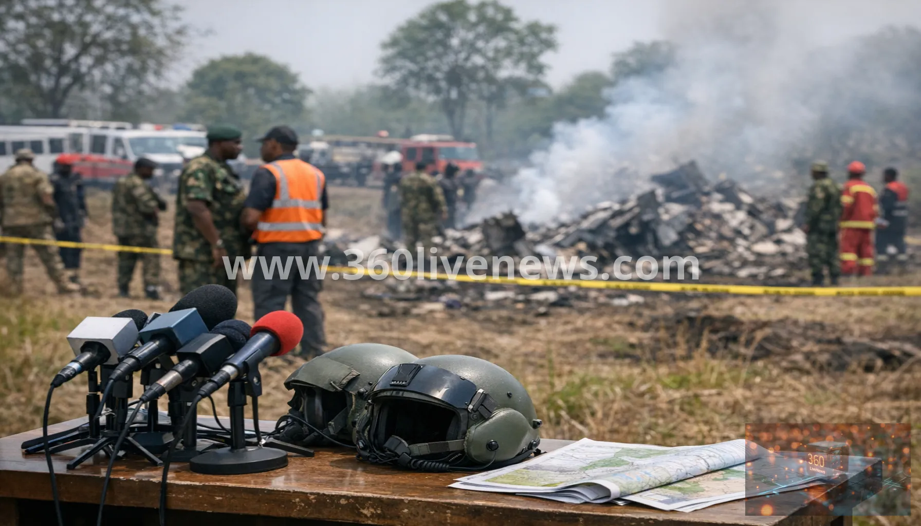 Nigeria mourns as 32 killed in military plane crash in Ondo State