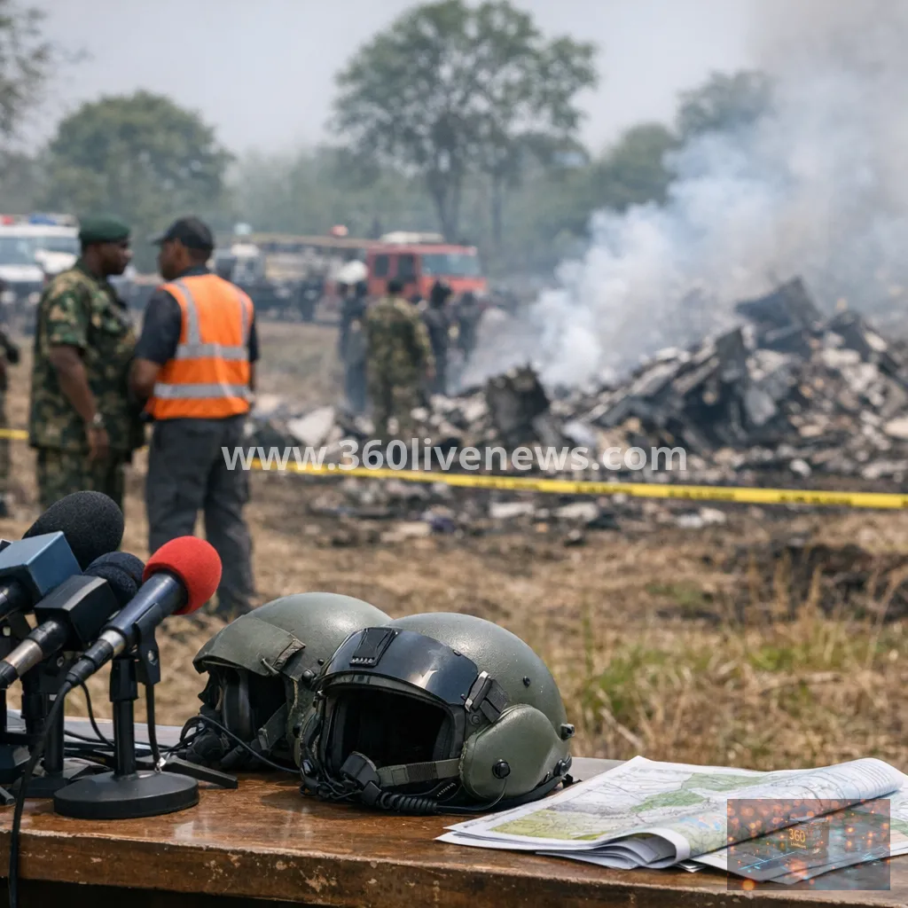 Nigeria mourns as 32 killed in military plane crash in Ondo State