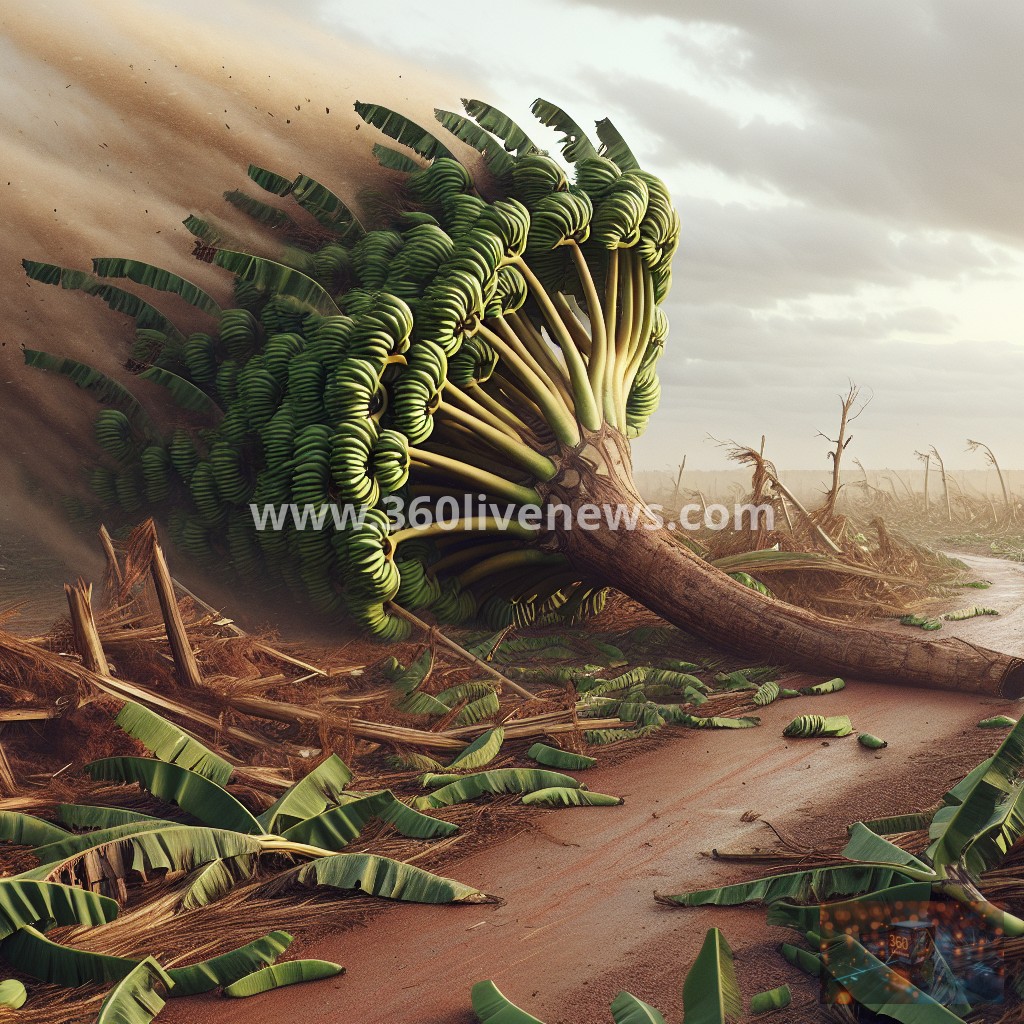 Cyclone Narelle causes extensive damage to banana crops in Western Australia's Gascoyne region