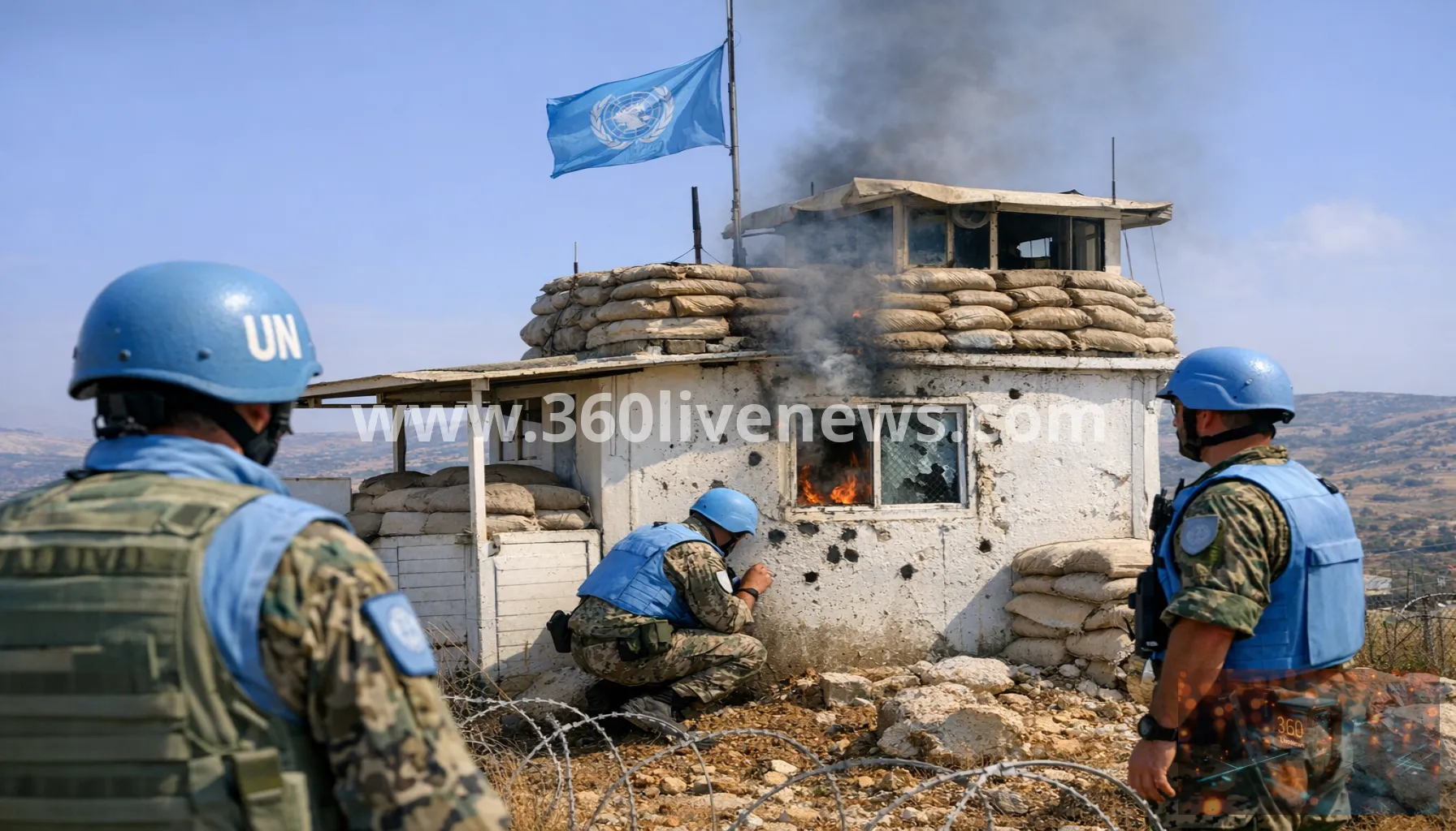 UNIFIL says small arms fire hit border post near Kfar Shouba