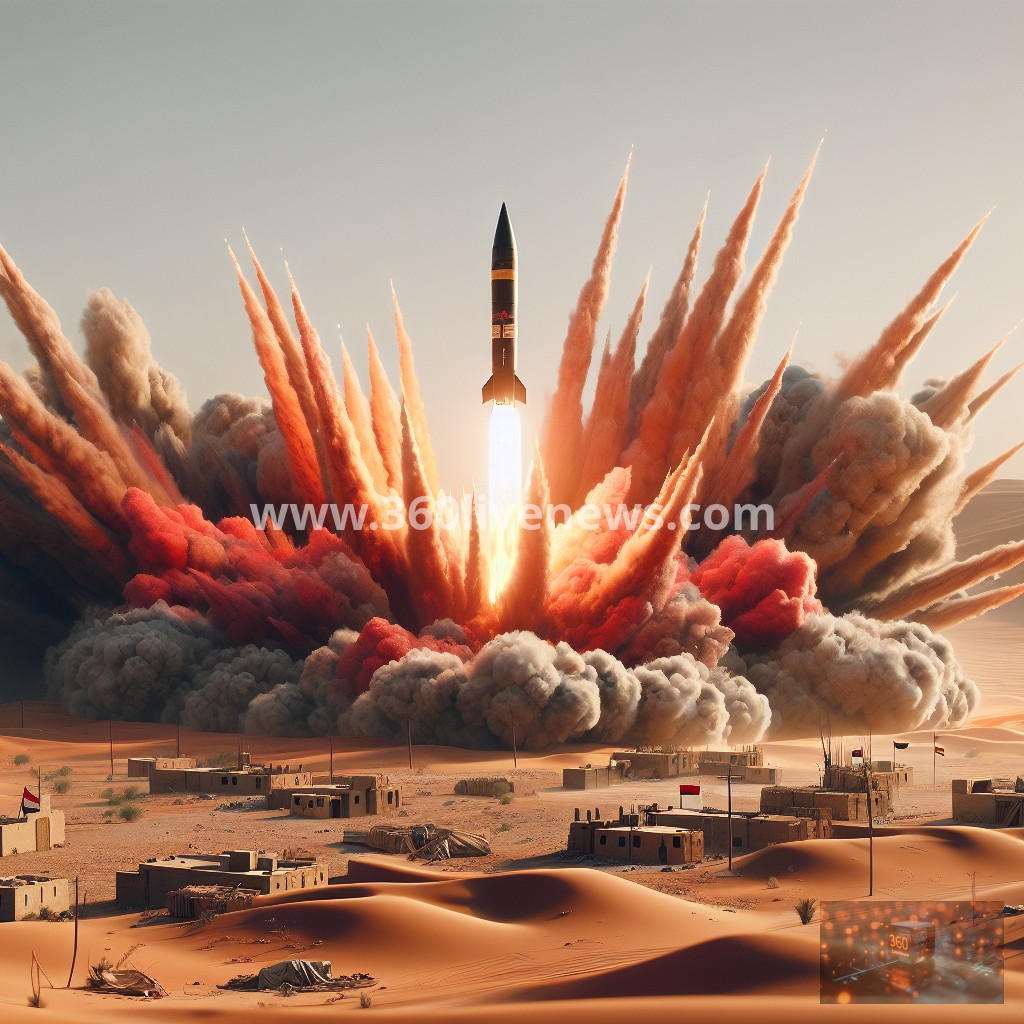 Projectile explodes in Negev desert, escalating tensions linked to Iran conflict amid intensified US-Israel military operations