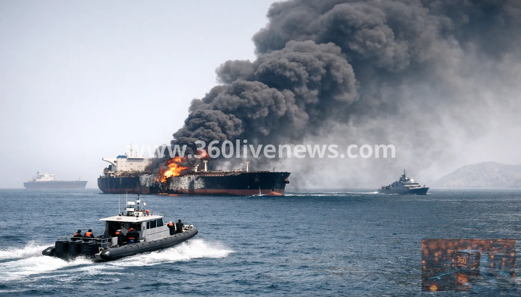 Strait of Hormuz attacks intensify as vessel incidents spread across Gulf of Oman
