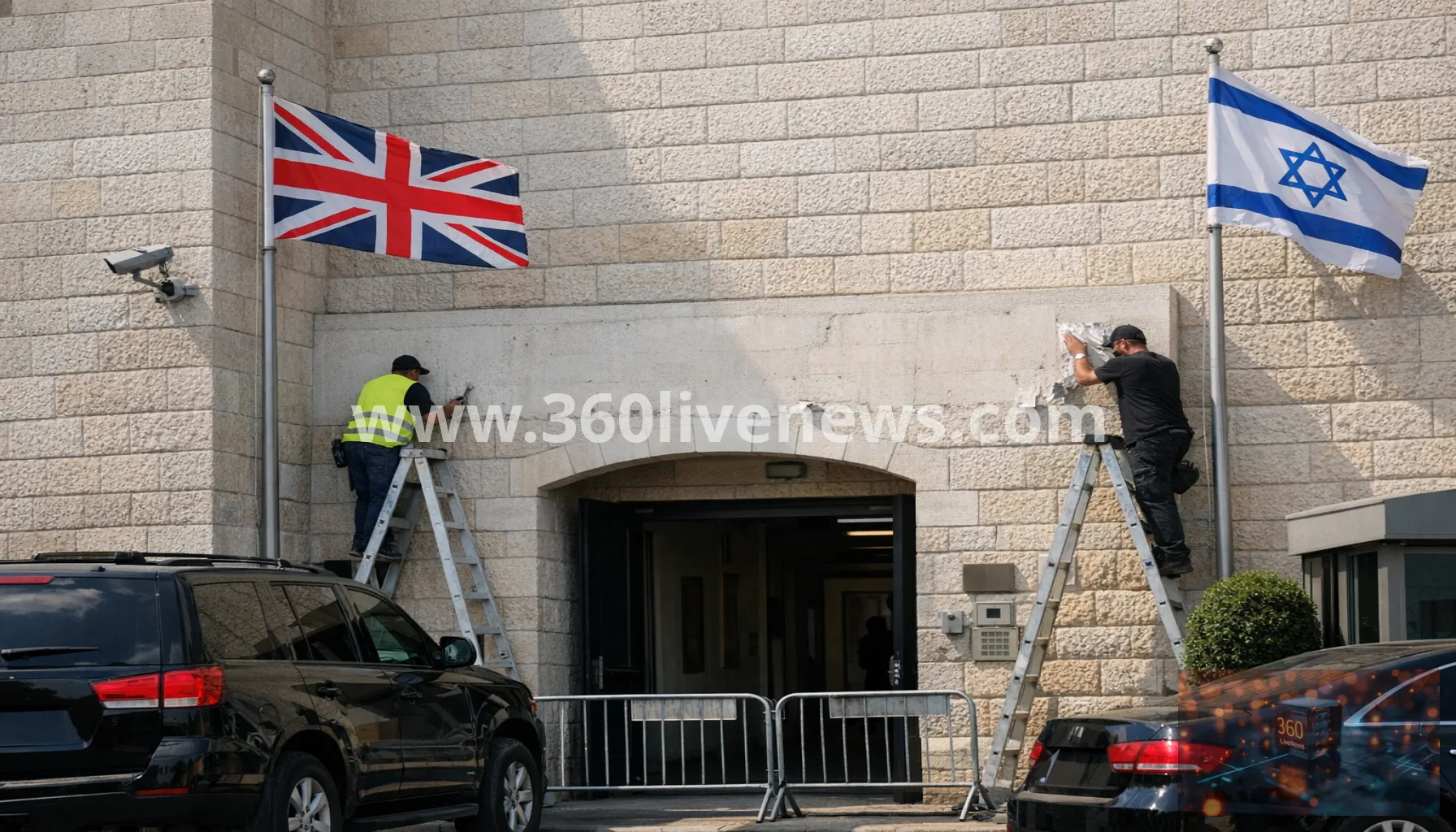 Israel says British consulate in East Jerusalem is ceasing operations as UK rejects closure