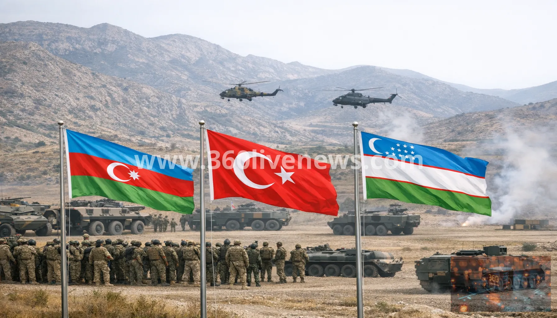 Azerbaijan, Turkey and Uzbekistan hold first joint Power of Unity-2026 exercise in Karabakh