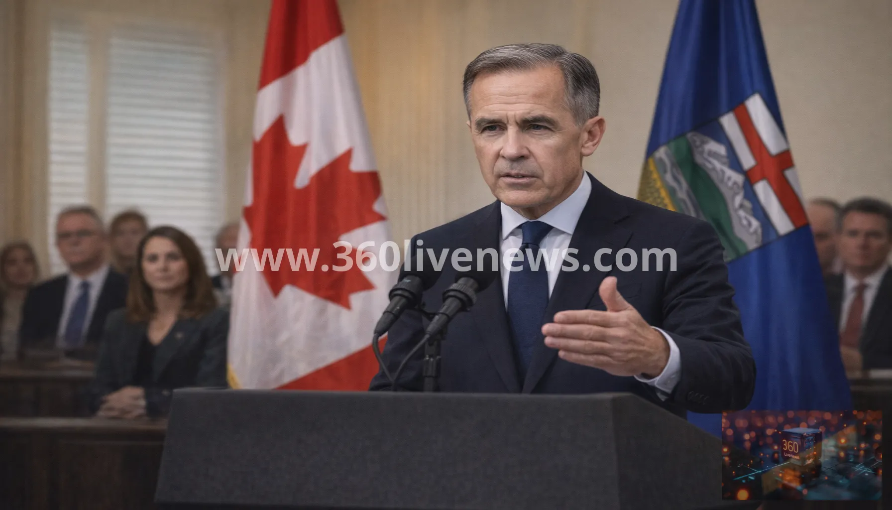 Carney urges Canadian unity as Alberta prepares for secession referendum