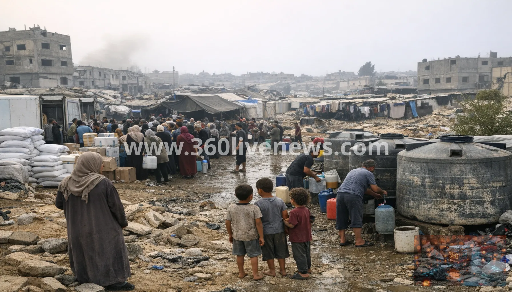 Gaza humanitarian crisis deepens a year after ceasefire, UN official says