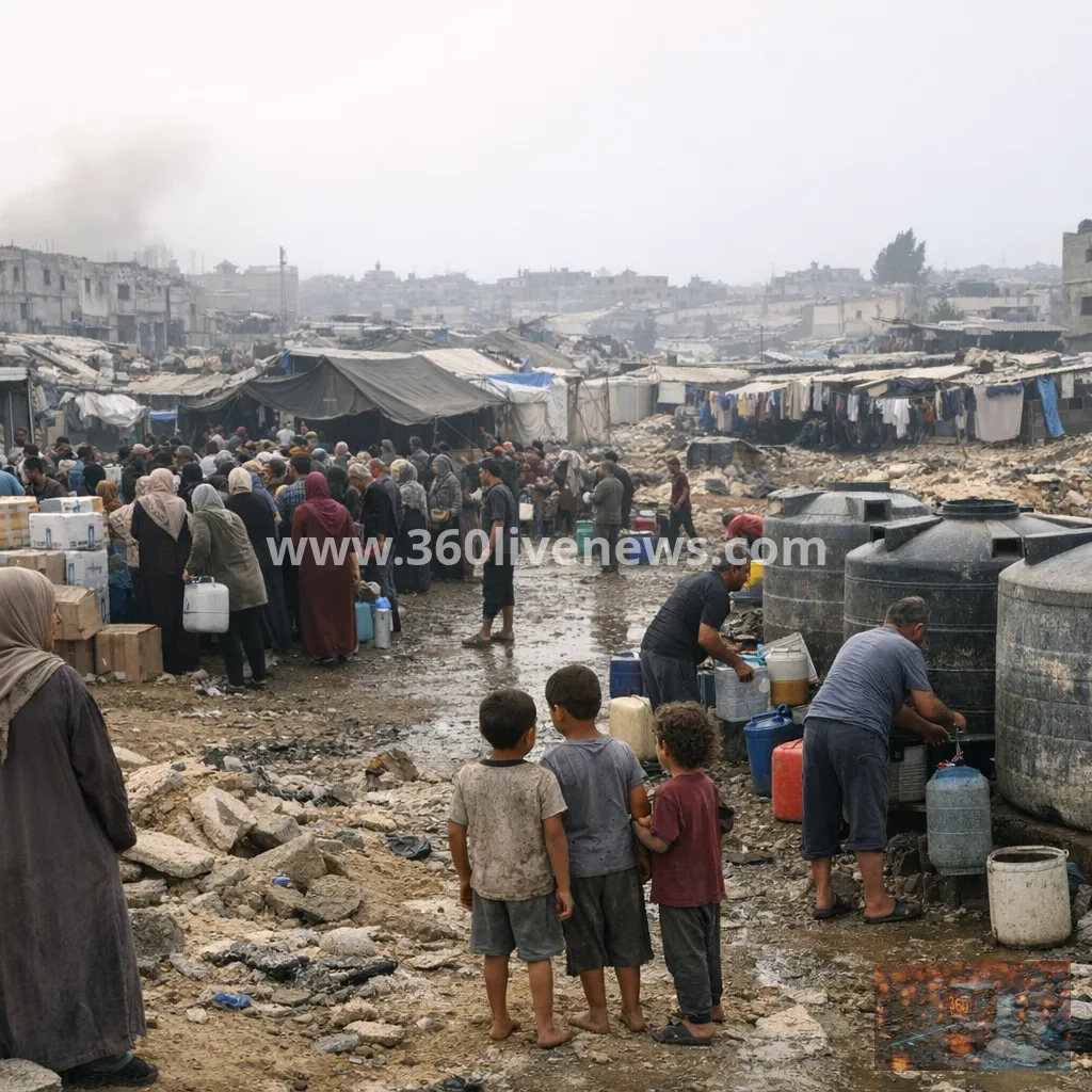 Gaza humanitarian crisis deepens a year after ceasefire, UN official says