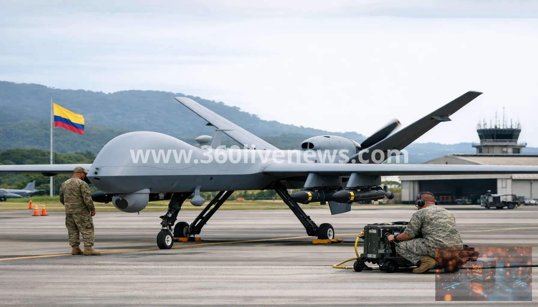 US redirects MQ-9 Reaper drones to Colombia and Ecuador for anti-narcotics operations