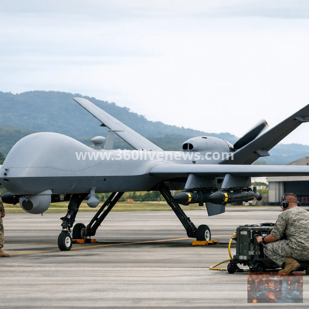 US redirects MQ-9 Reaper drones to Colombia and Ecuador for anti-narcotics operations