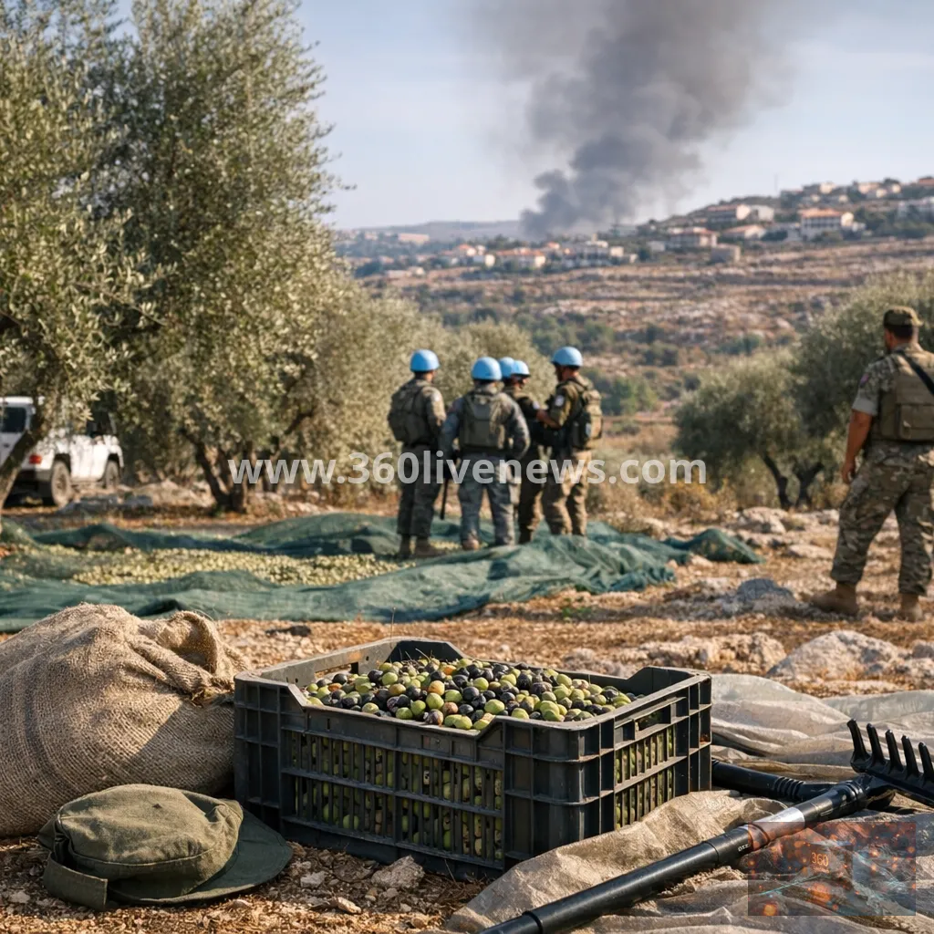 Two killed in south Lebanon during olive harvest as ceasefire tensions persist