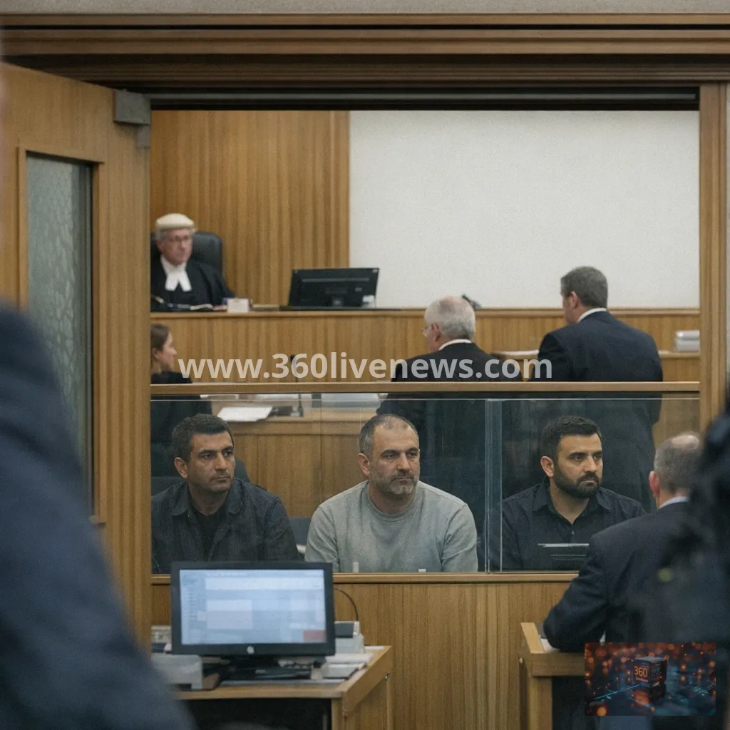 Three Iranian men go on trial in London over alleged spying on journalists and attack plot