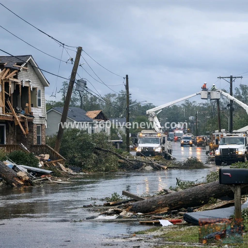Hurricane Isaias leaves four dead and hundreds of thousands without power in the US Southeast
