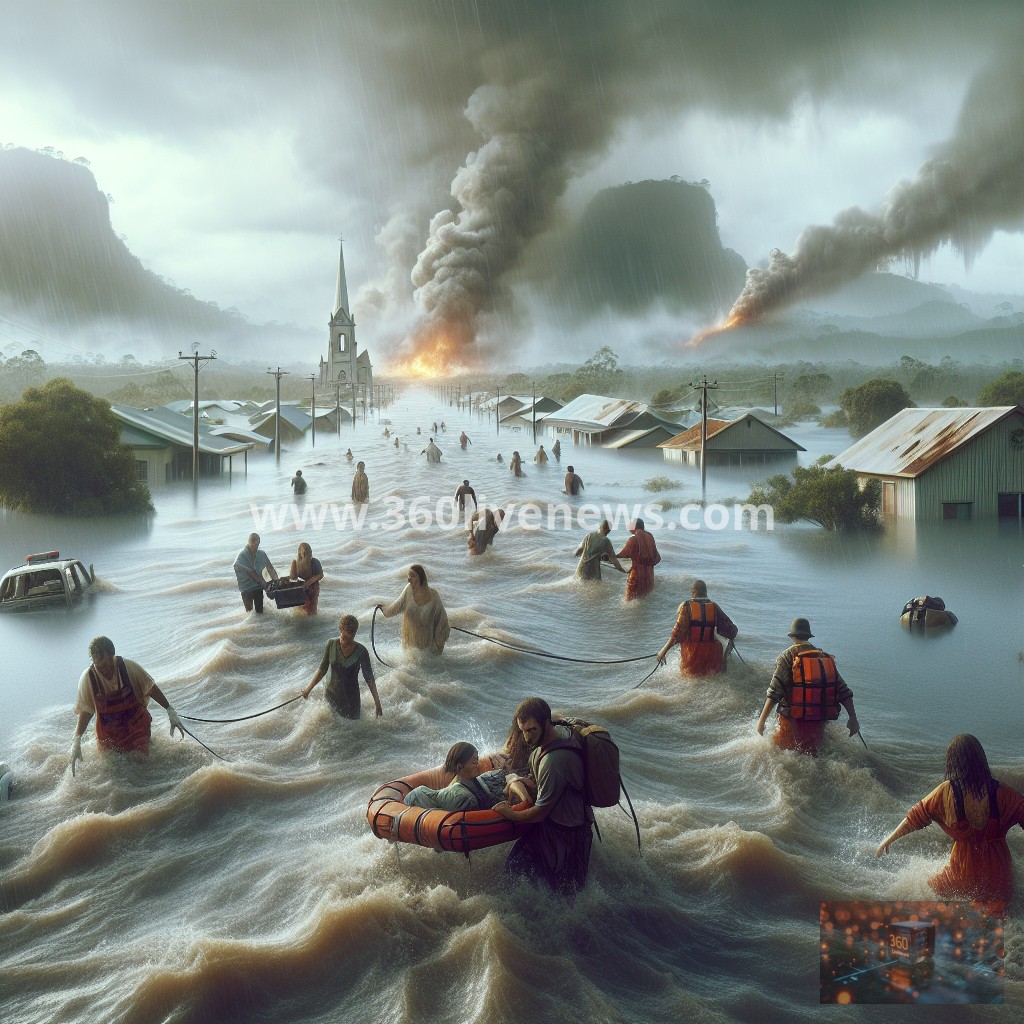 Severe flash flooding in Northern Rivers, NSW prompts rescues as heavy rains inundate multiple areas