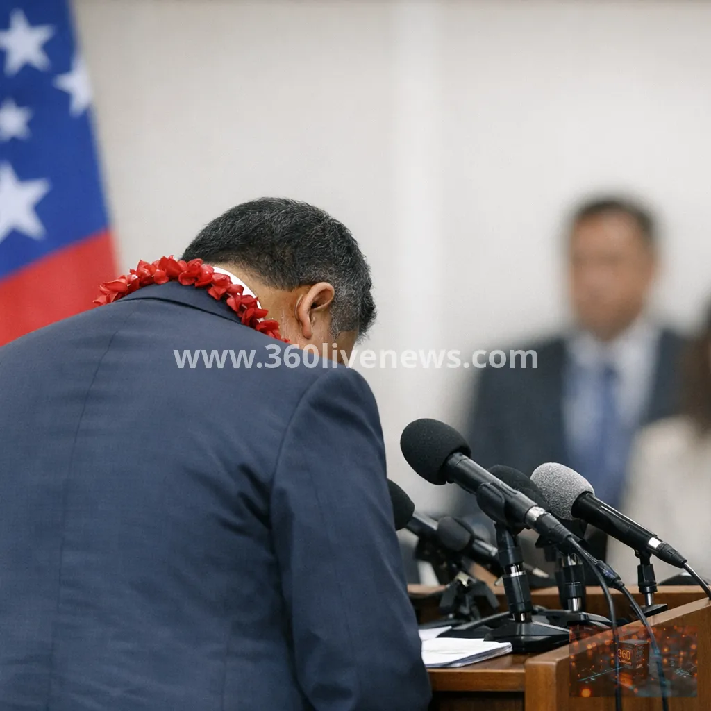 Samoa prime minister apologises after 2007 Nazi salute video emerges
