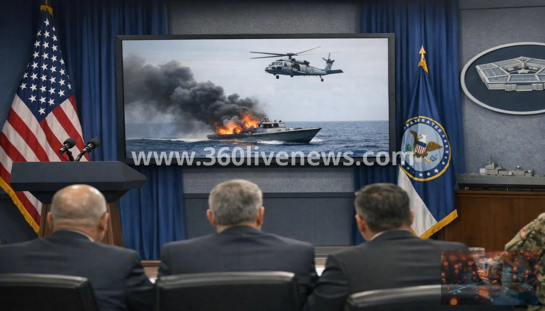 US military strike on alleged drug boat kills four in the Caribbean