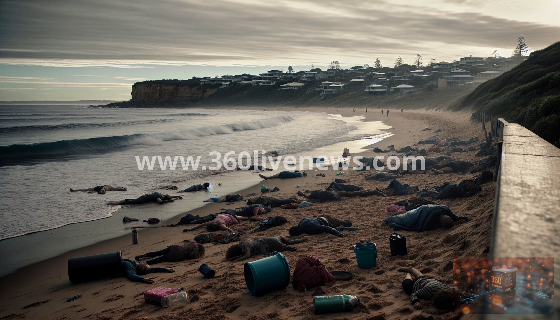British couple drowns during family outing at Shellharbour Beach in New South Wales