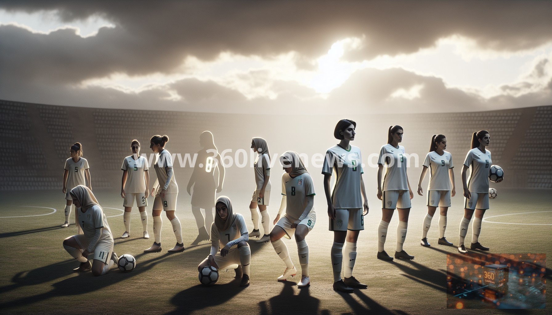 One Iranian women's football player reverses asylum request, leaving six team members in Australia amid safety concerns