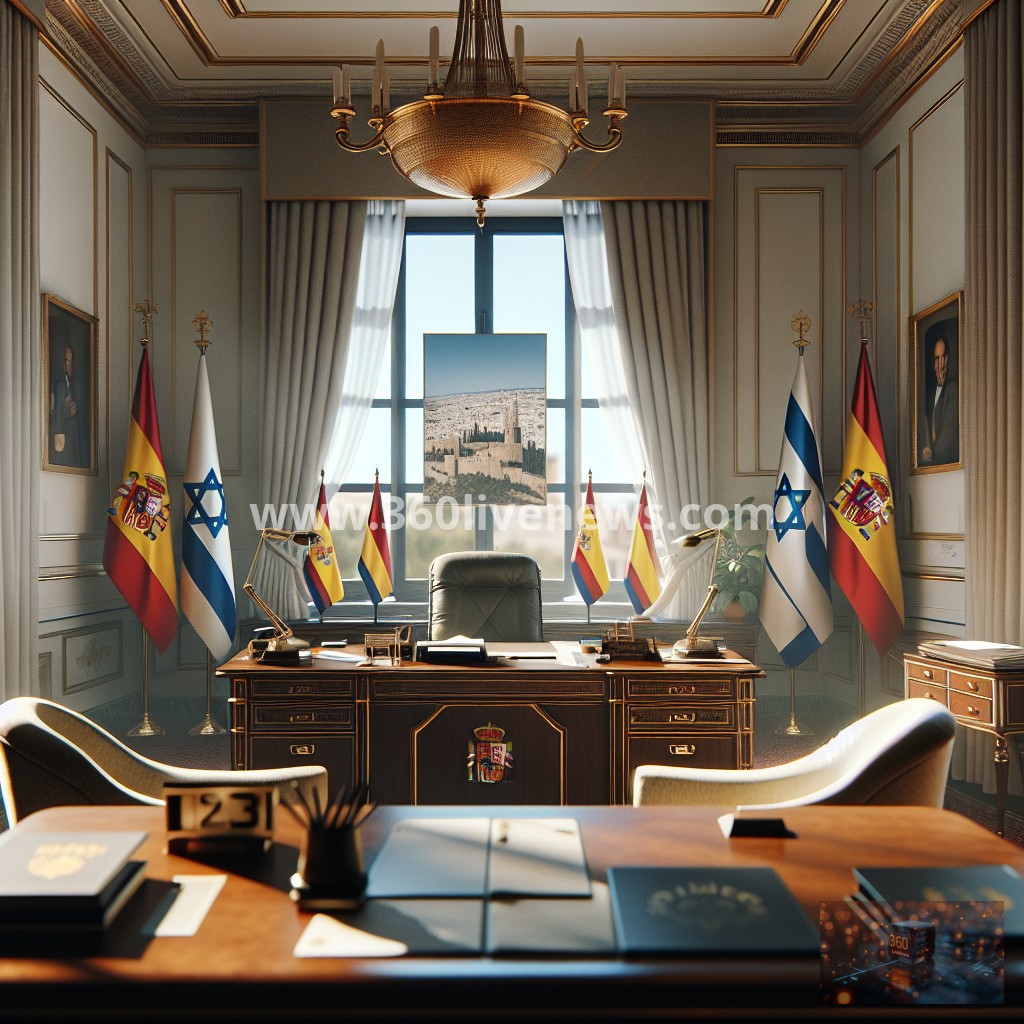 Spain Dismisses Ambassador to Israel, Shifts Diplomatic Representation to Chargé d'Affaires