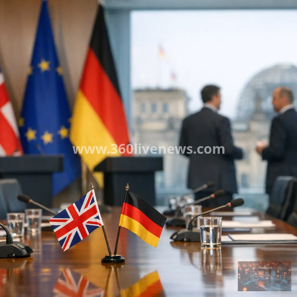 UK and Germany hold Berlin security talks on cyber threats and sabotage