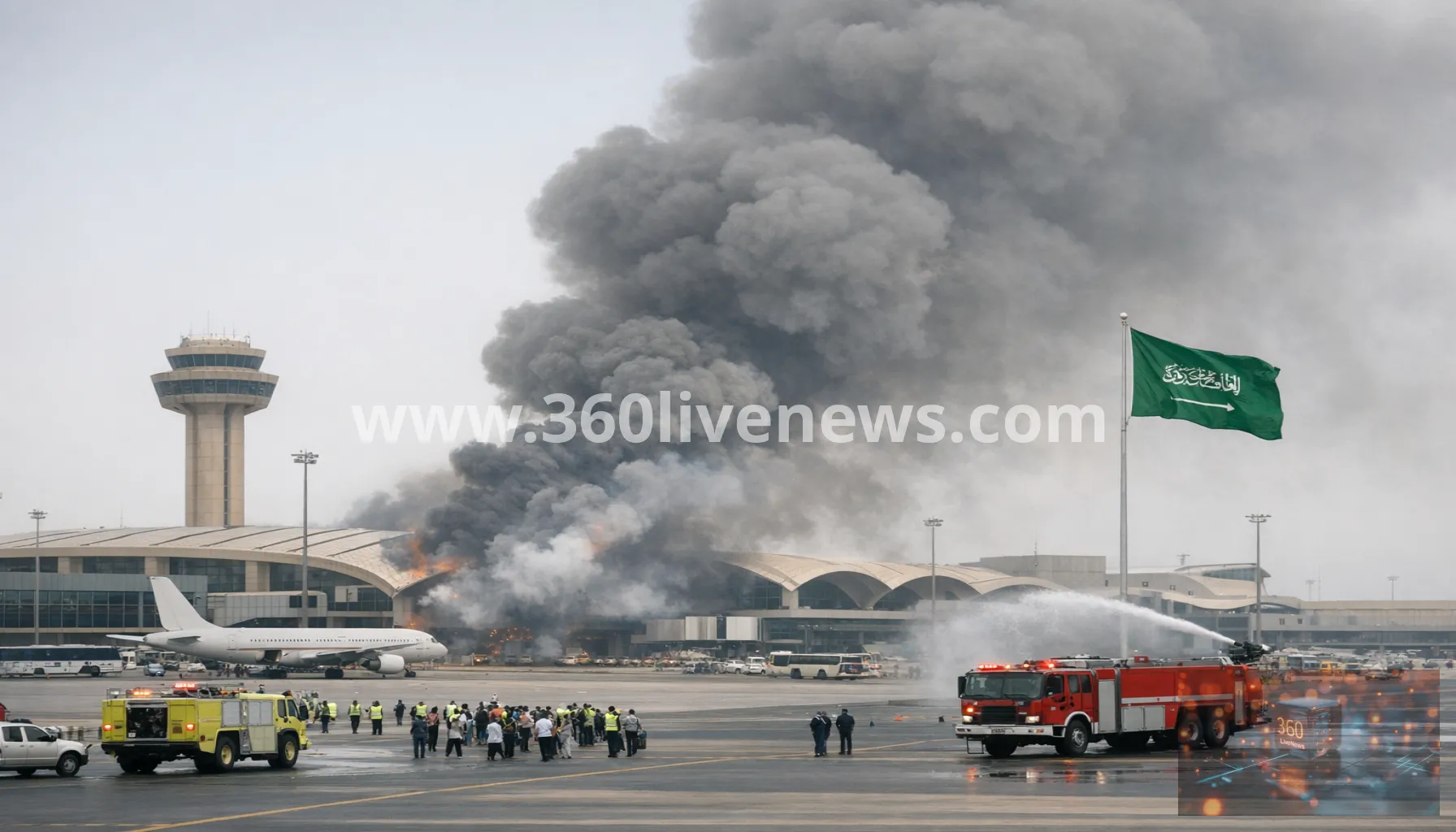 Riyadh airport hit again as injuries reported and operations suspended