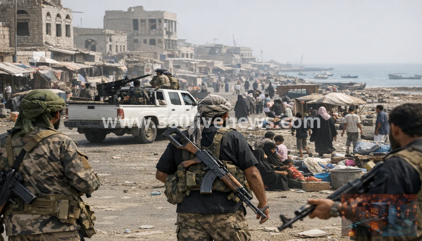 Houthis consolidate control in Mocha as civilians remain trapped