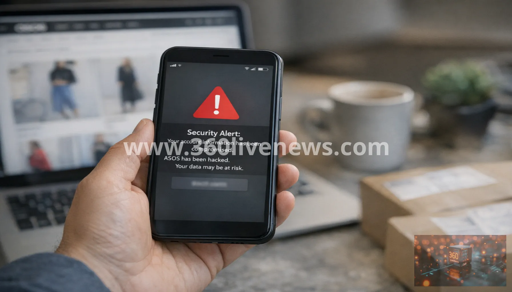 ASOS customers receive hack alert as retailer faces extortion message