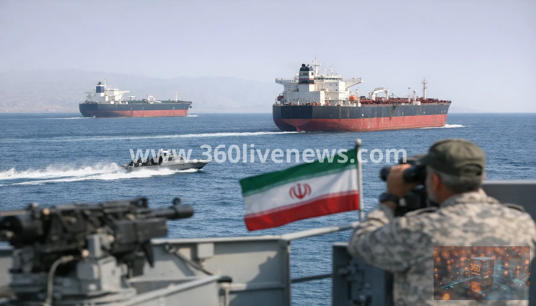 Iran threatens US-UAE oil shuttle operations in the Strait of Hormuz