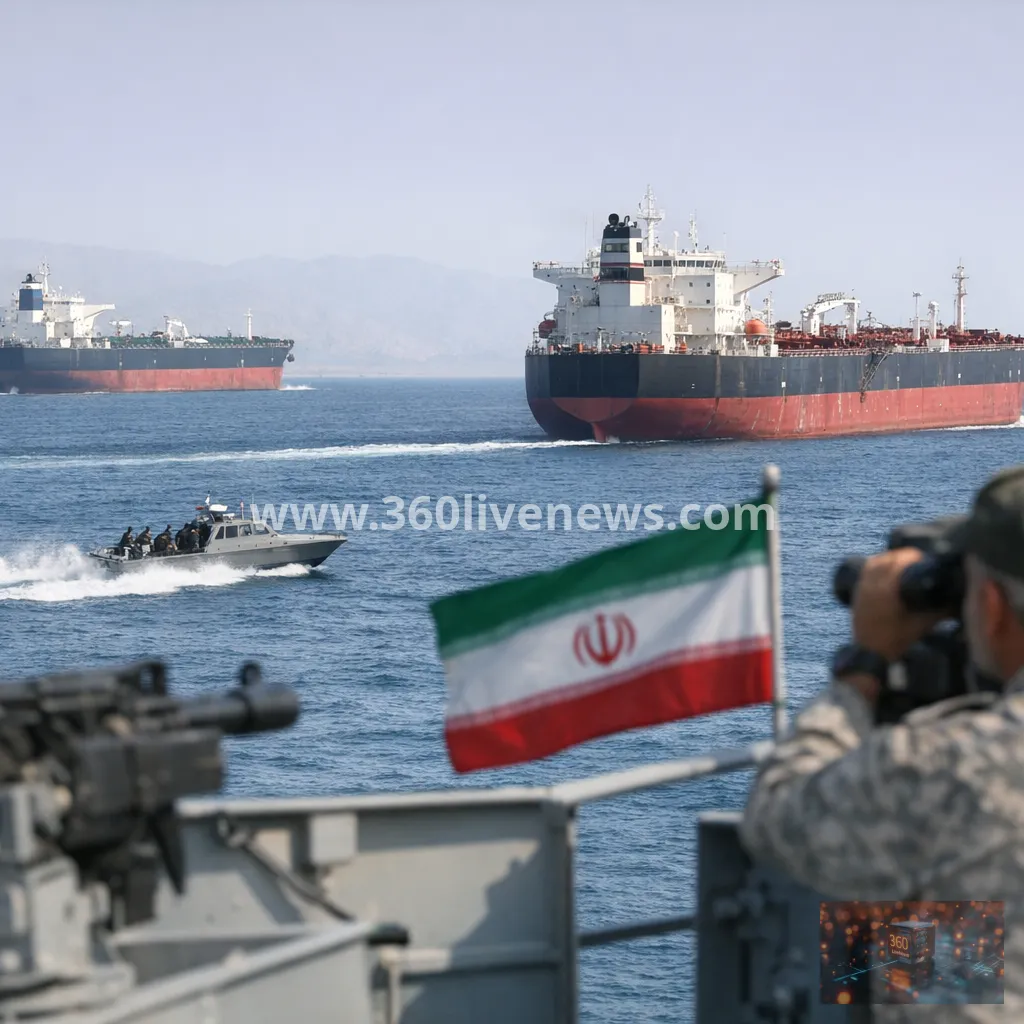 Iran threatens US-UAE oil shuttle operations in the Strait of Hormuz