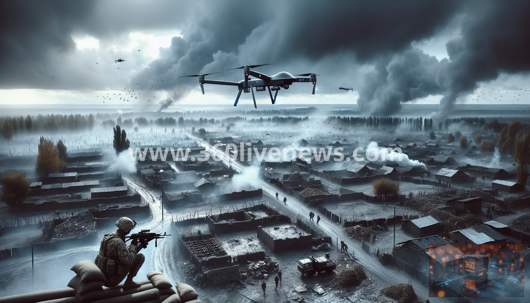 Ukraine's Defense Ministry to Use Battlefield Drone Footage to Improve A.I. Targeting Capabilities