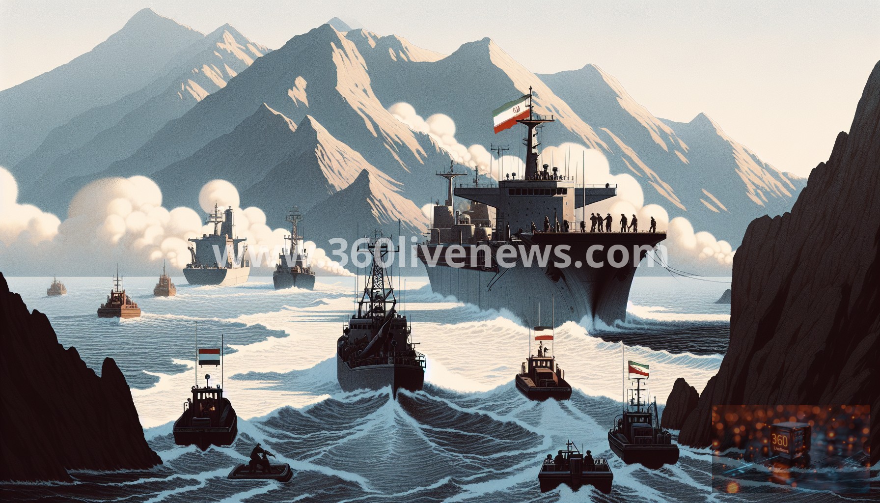 Iran's IRGC Announces Closure of Strait of Hormuz to Ships Linked to "Zionist-American Enemies"