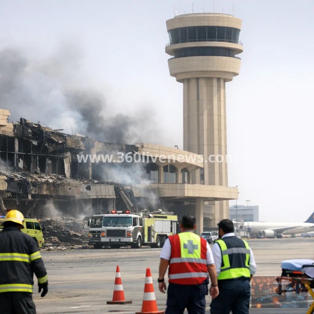 One killed and 11 injured in latest projectile strike on Riyadh airport