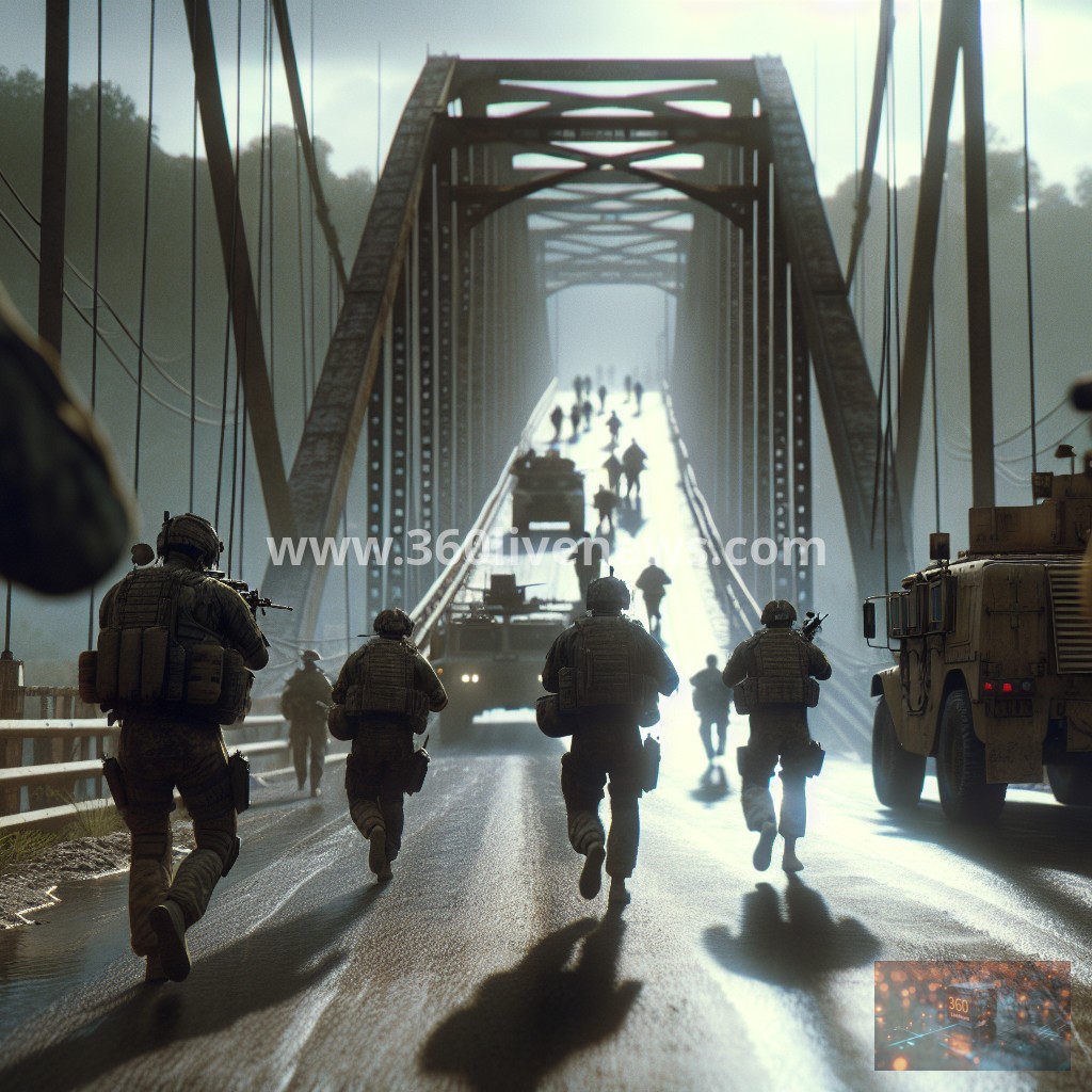 Israeli military conducts airstrike on Zrariyeh bridge in southern Lebanon, marking escalation in conflict with Hezbollah