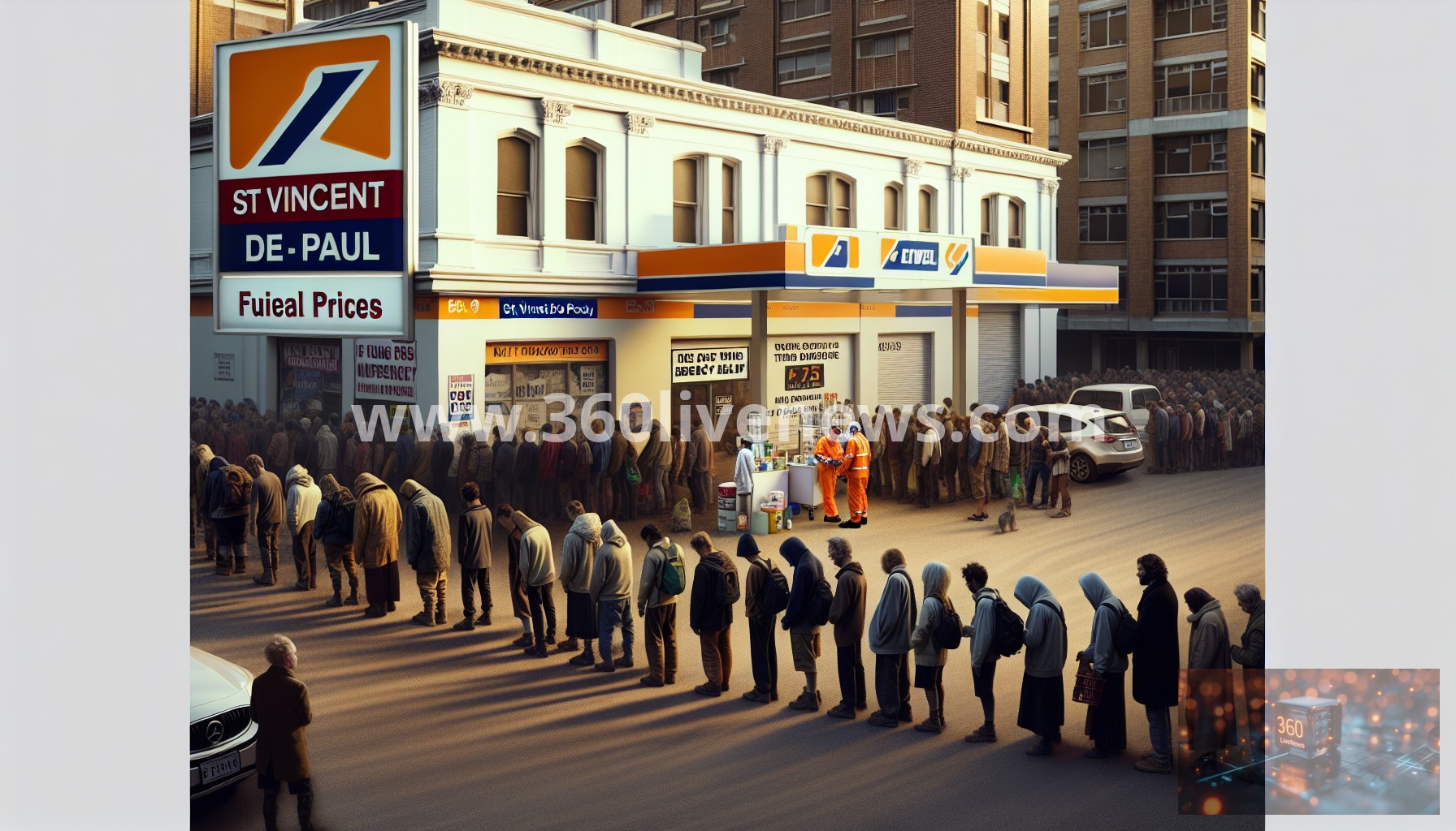 St Vincent de Paul Society reports surge in emergency relief requests amid rising fuel prices in Canberra