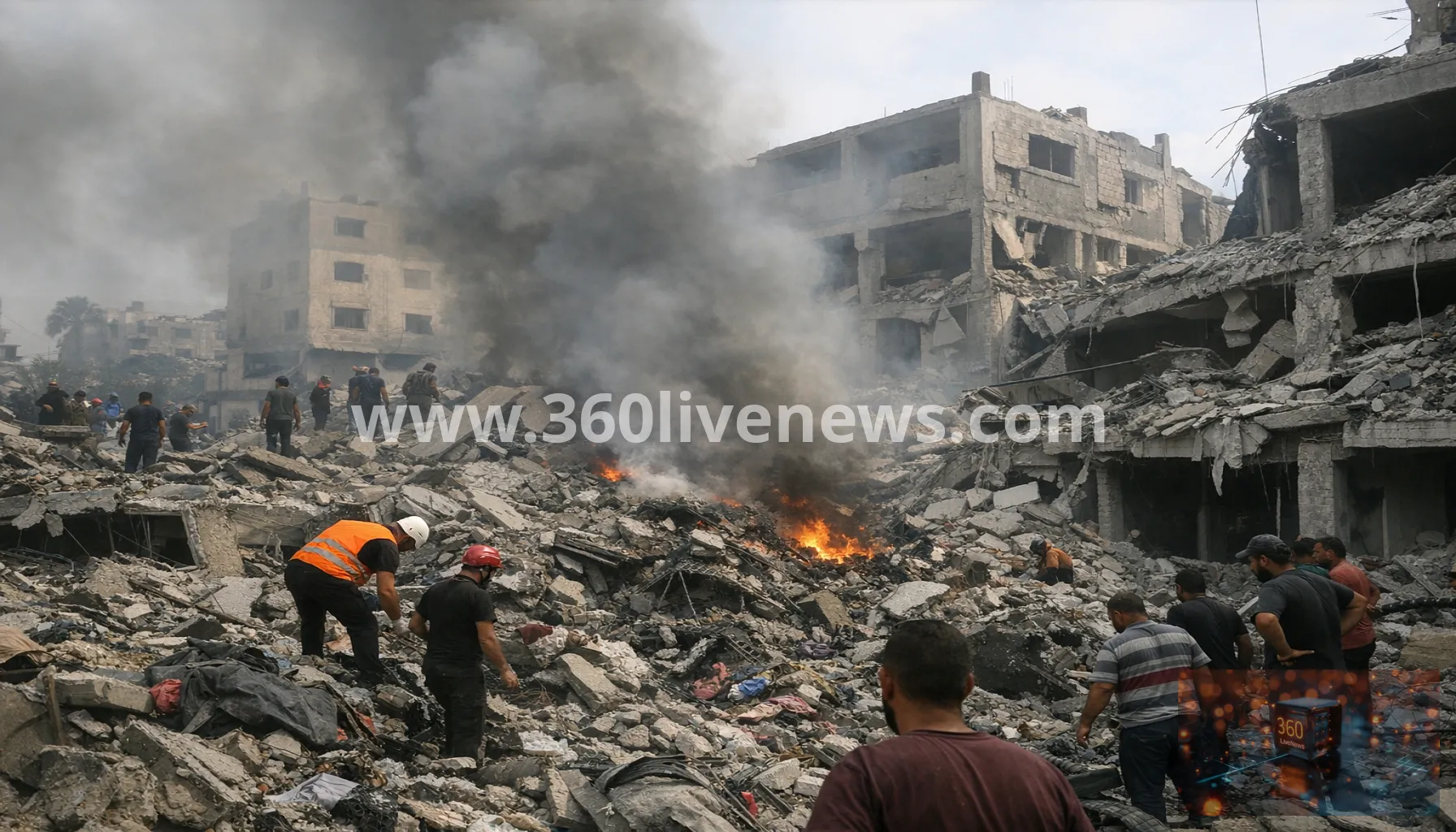 Seven killed in Gaza as strikes continue on ceasefire anniversary