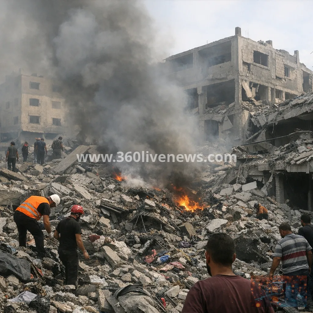 Seven killed in Gaza as strikes continue on ceasefire anniversary