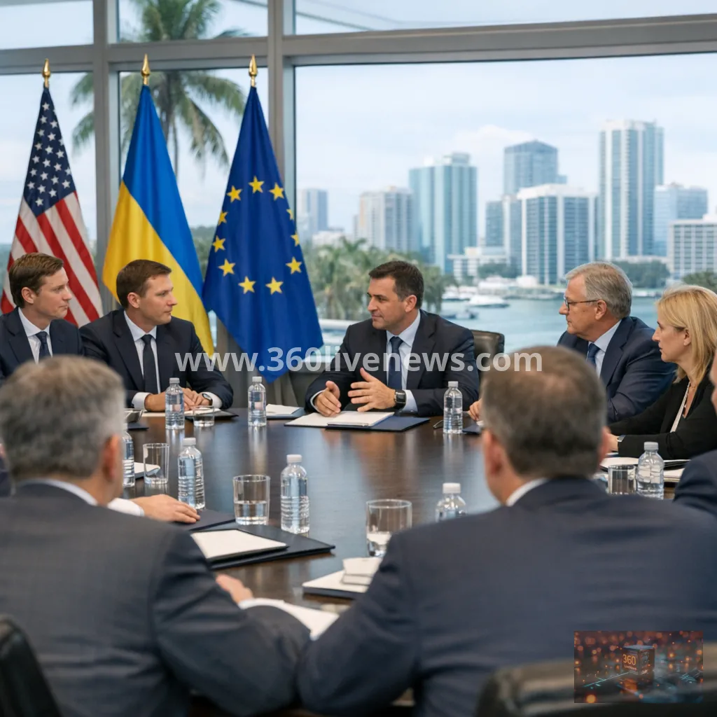 Ukraine team to hold peace talks with Trump envoys in Florida for a second day
