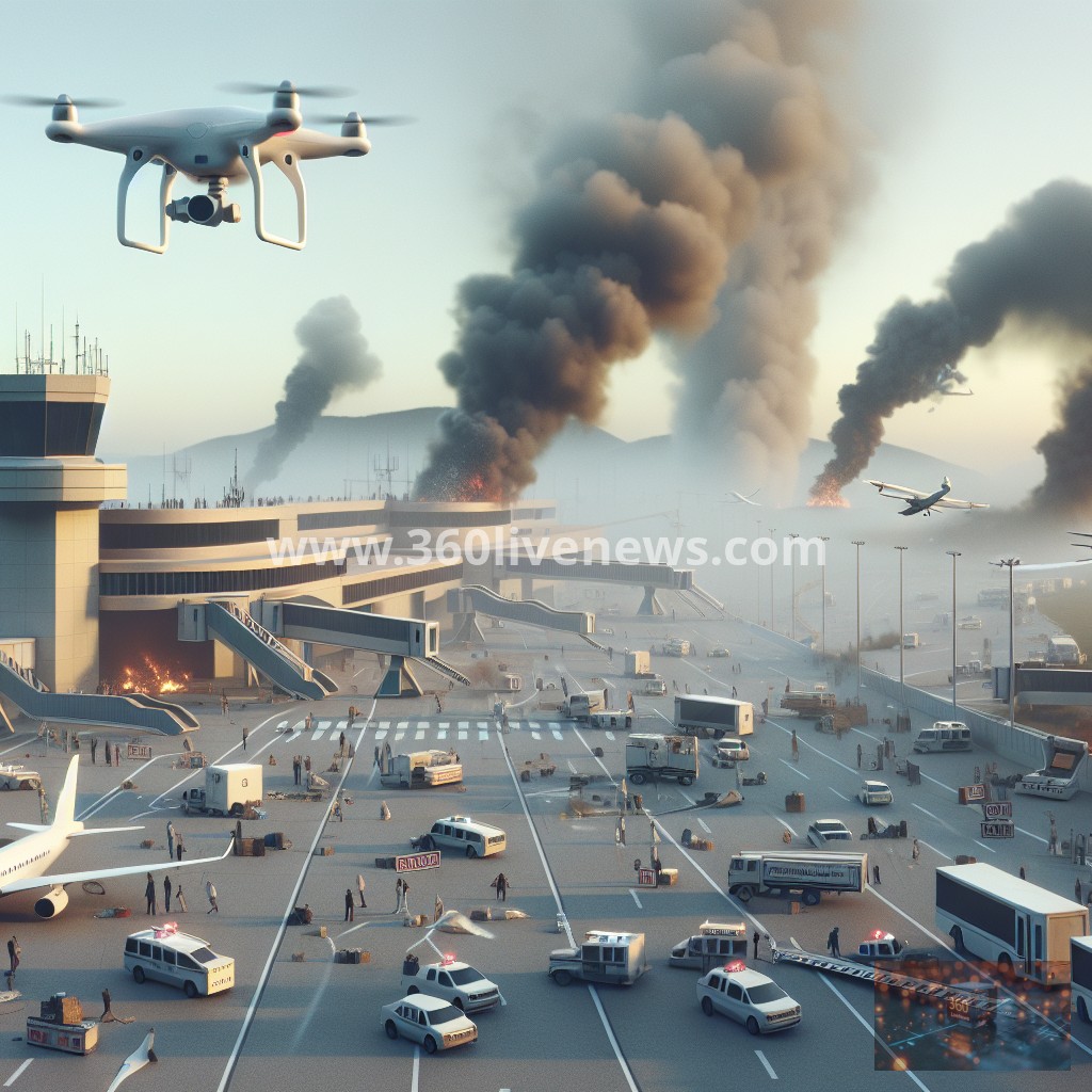 Dubai International Airport Experiences Travel Disruptions After Drone Attack Ignites Fire Nearby