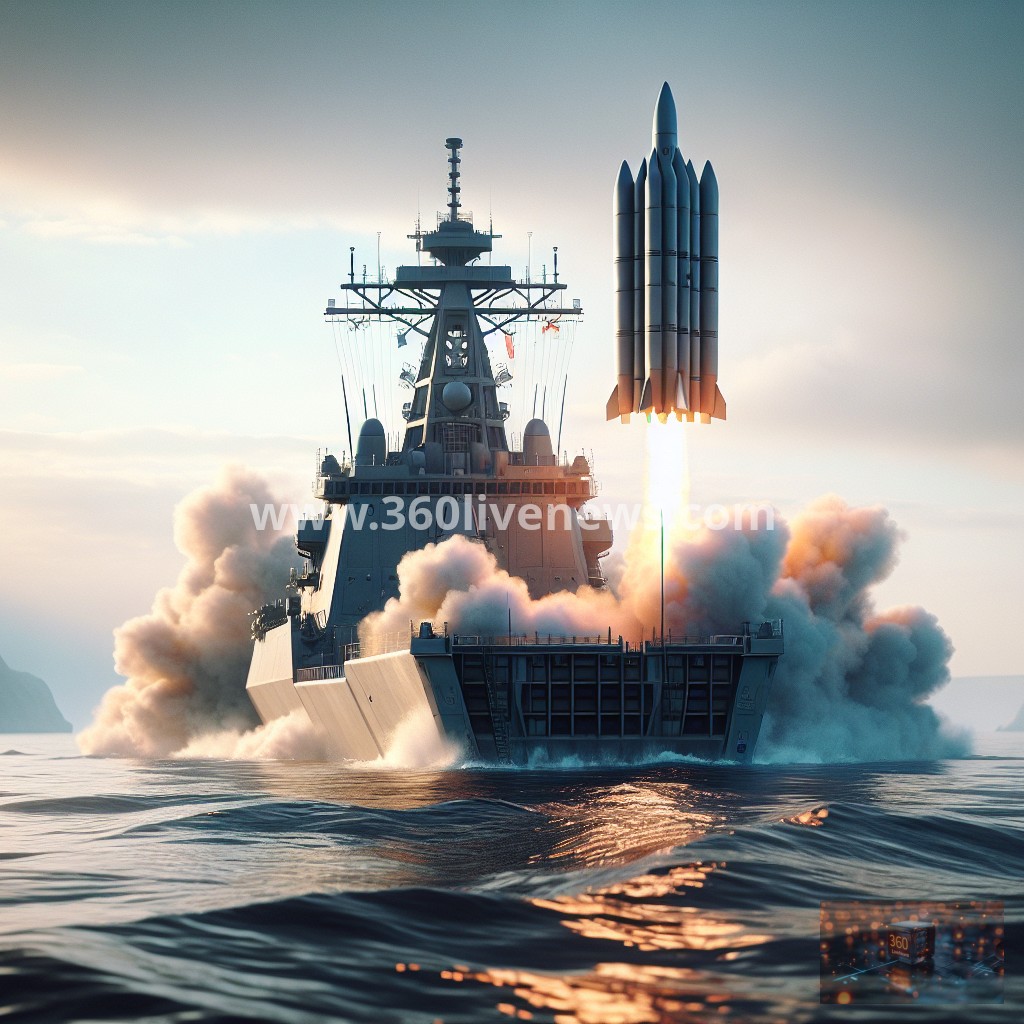 North Korea conducts cruise missile test from new naval destroyer under Kim Jong Un's supervision