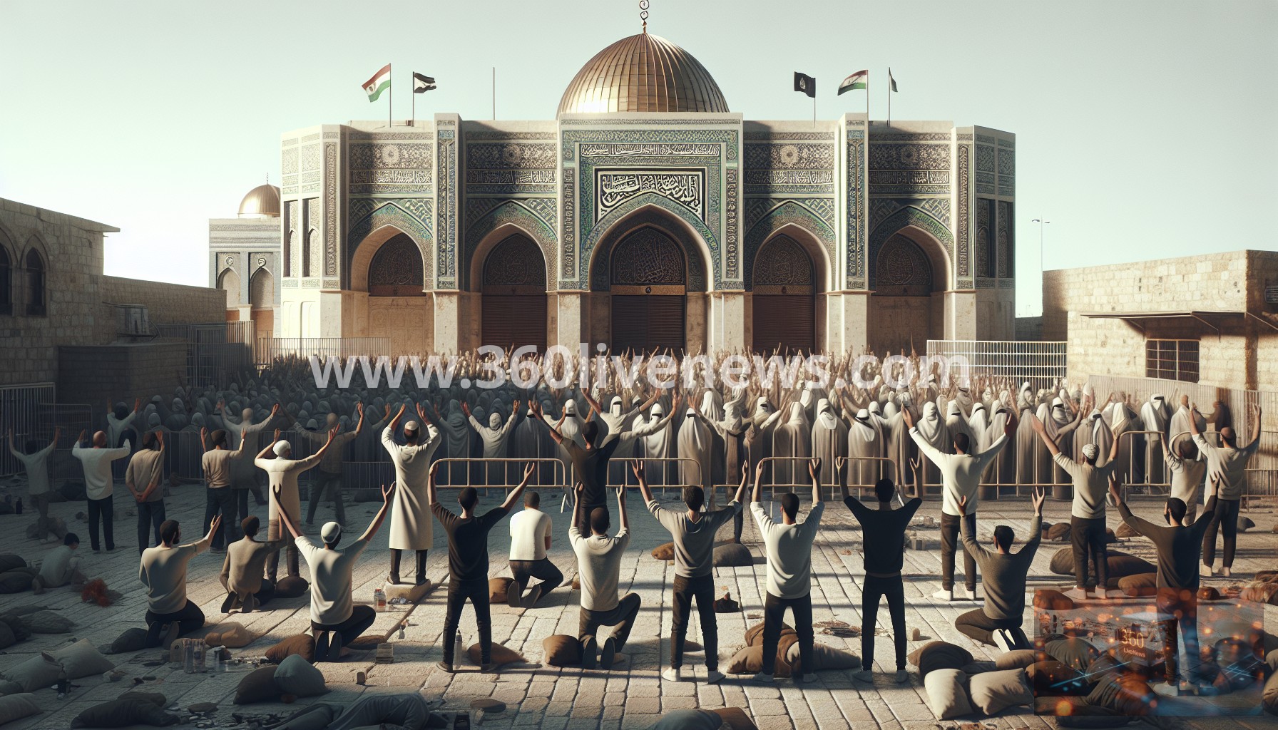 Israel Imposes Closure on Al-Aqsa Mosque, Prompting Condemnation from Eight Nations During Ramadan